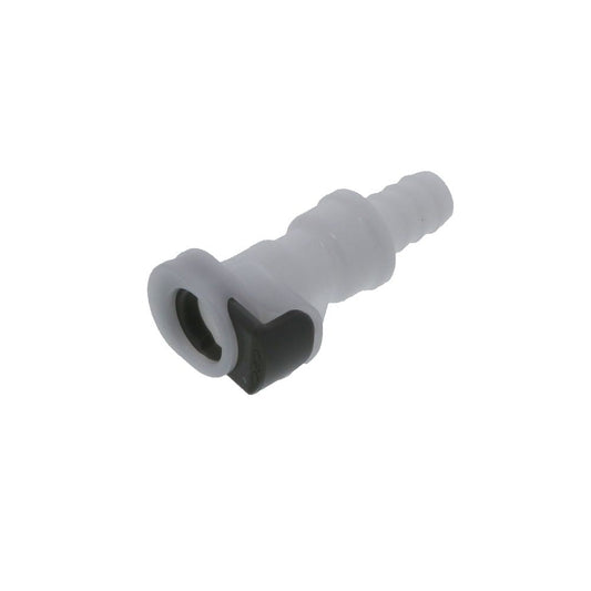 APC17006SH In-Line Hose Barb Coupling Body with Shroud 3/8 ID Barb